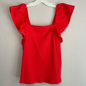 Ruffle tank top!